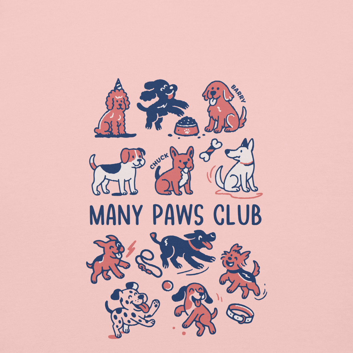 Many Paws Hoodie