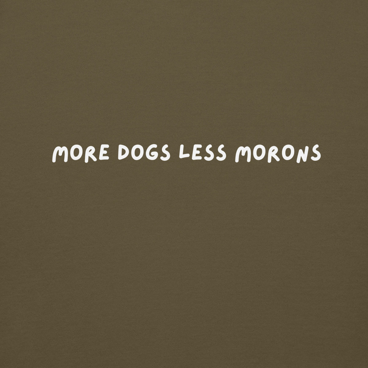 More Dogs Less Morons - Classic Hoodie