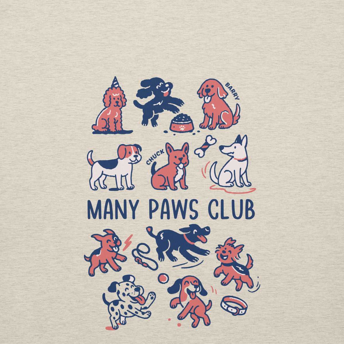 Many Paws Hoodie