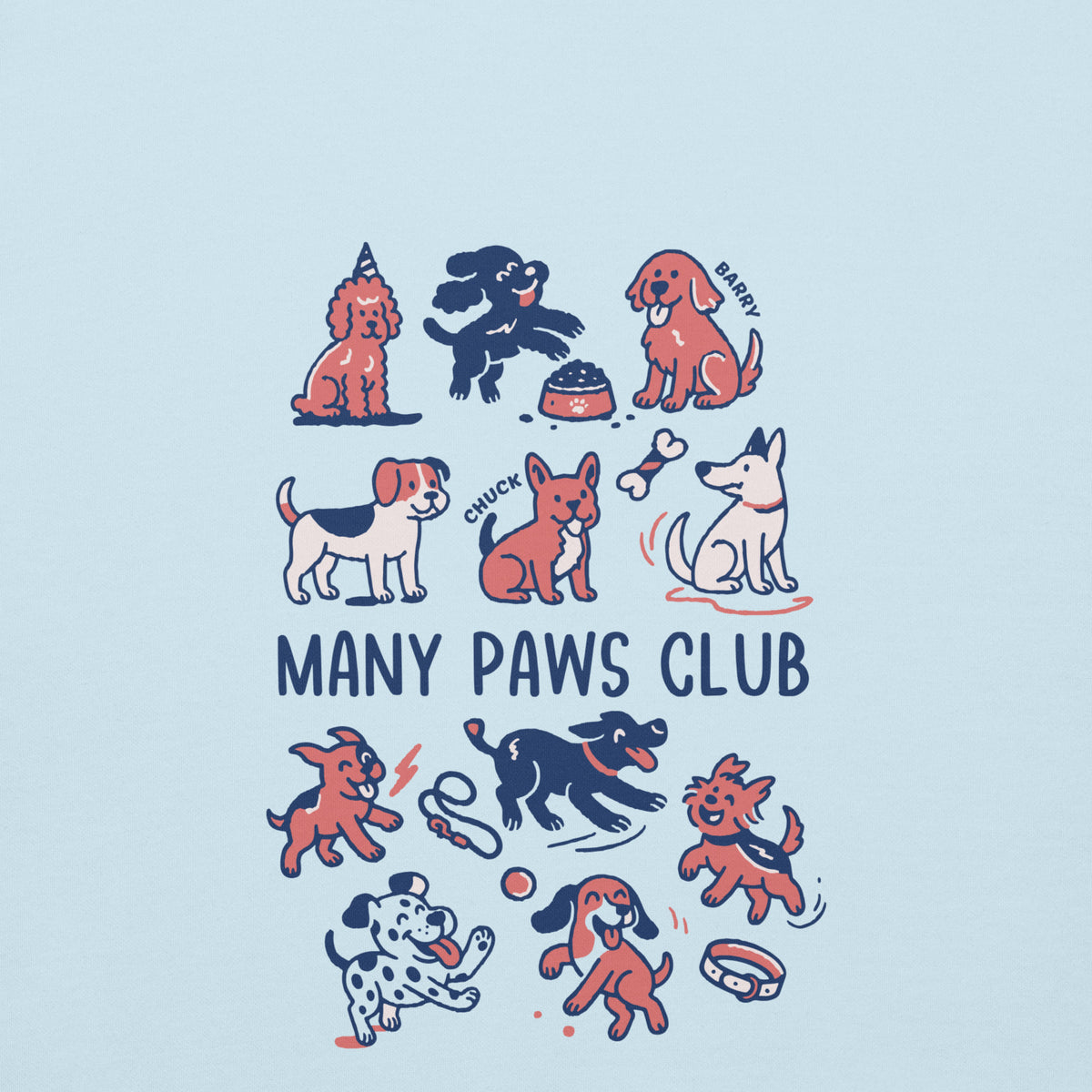 Many Paws Hoodie