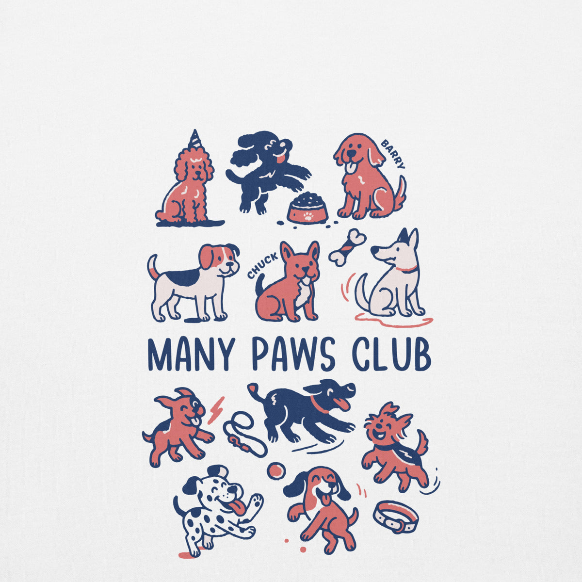 Many Paws Hoodie