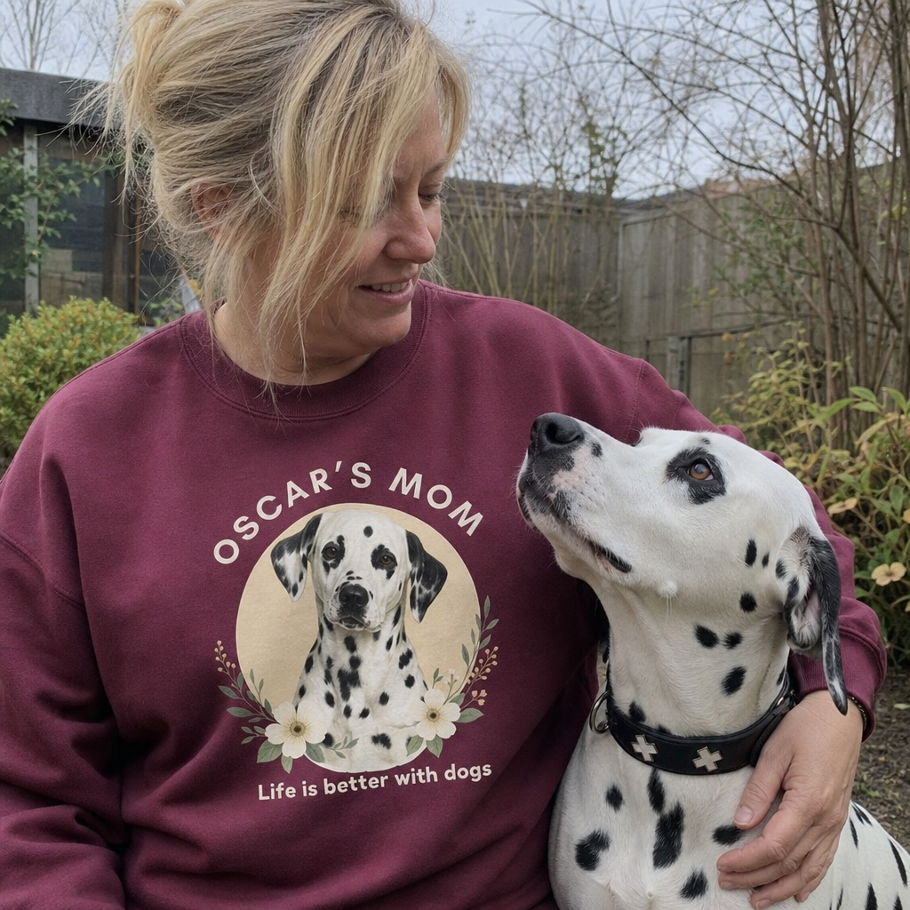 Life Is Better With My Dog - Personalized Sweatshirt