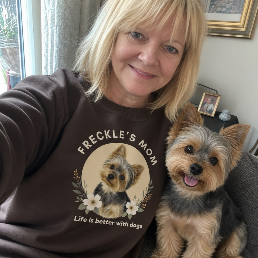 Life Is Better With My Dog - Personalized Sweatshirt