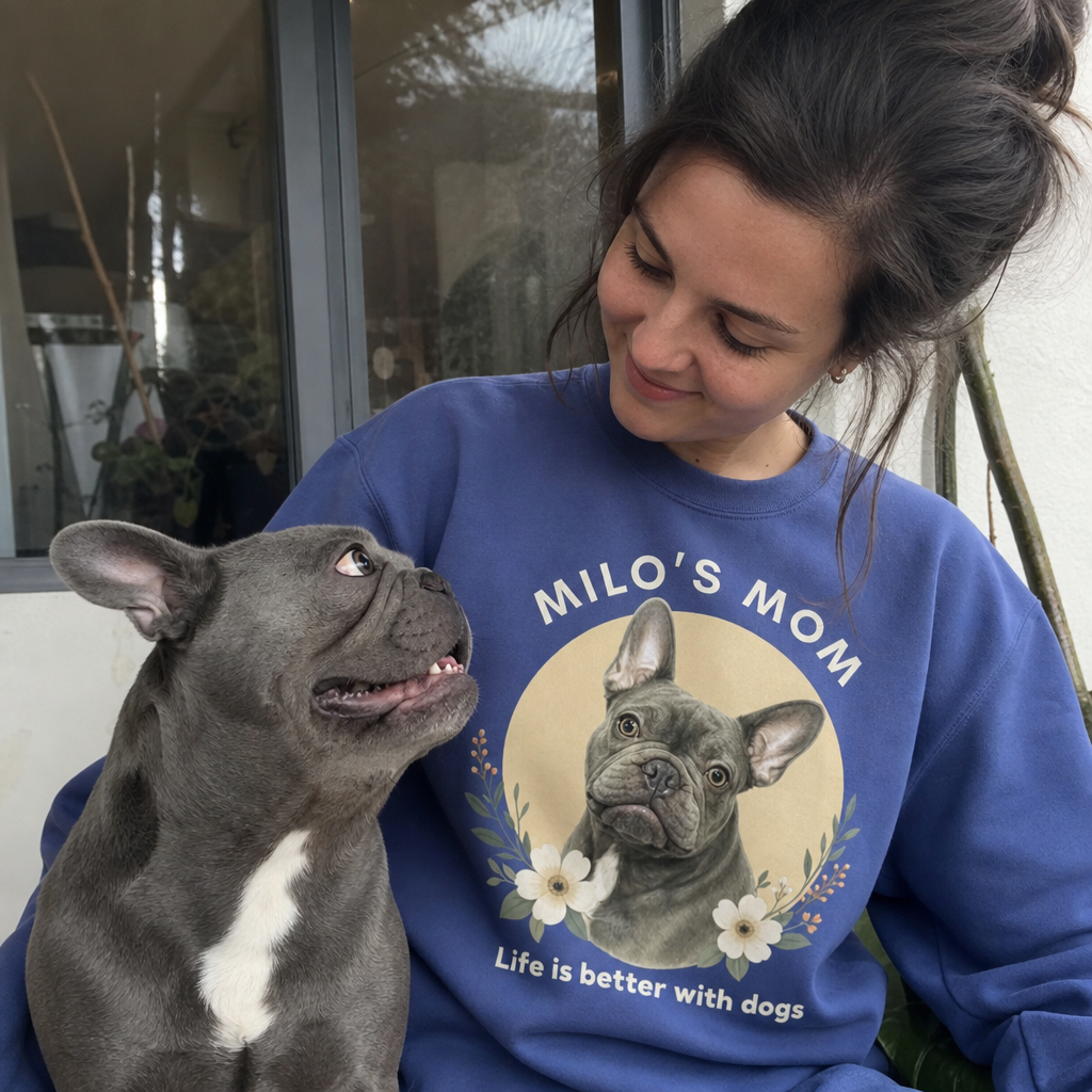 Life Is Better With My Dog - Personalized Sweatshirt