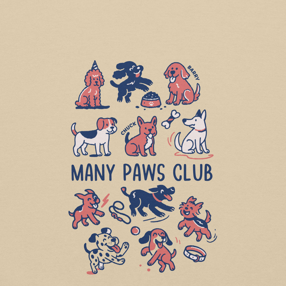 Many Paws Sweater